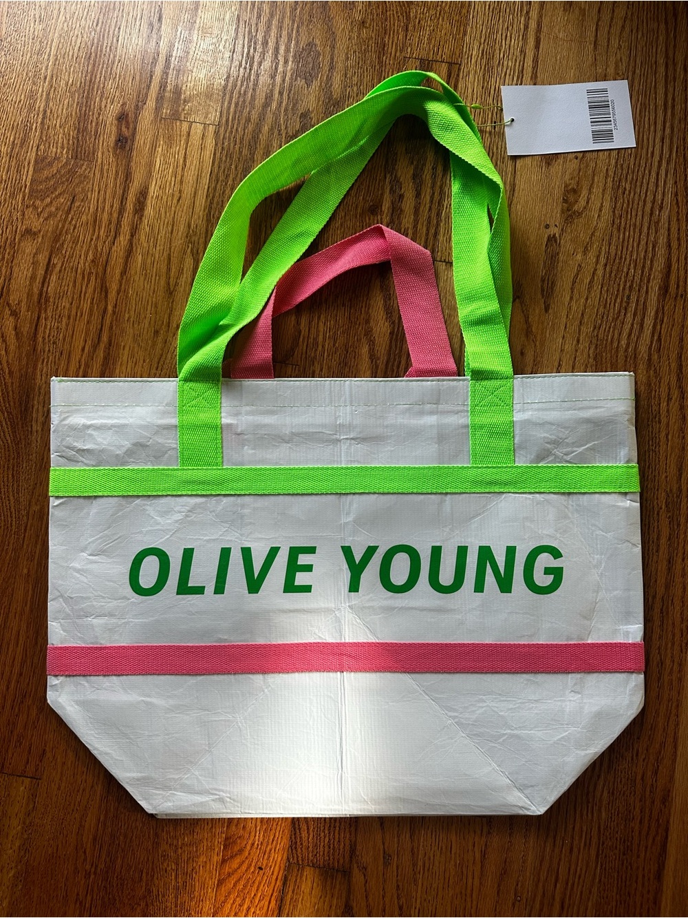 Olive Young Seoul Exclusive Reusable Large Tote Bag NWT - Ships from USA